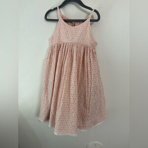 Shabby Chic Blush Eyelet Sundress size 6